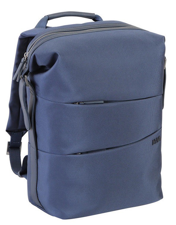 ZAINO CON 2 TASCHE FRONTALI - BLU