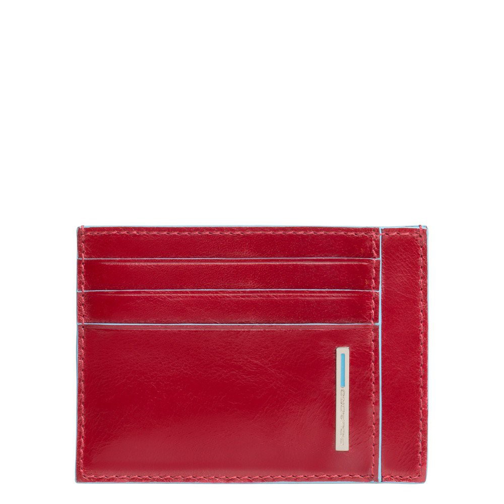 Bustina porta carte di credito rfid BLUE SQUARE ROSSO