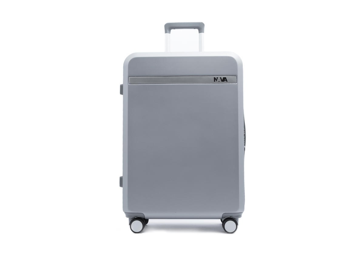 TROLLEY OUTLINE SPINNER MEDIUM SILVER