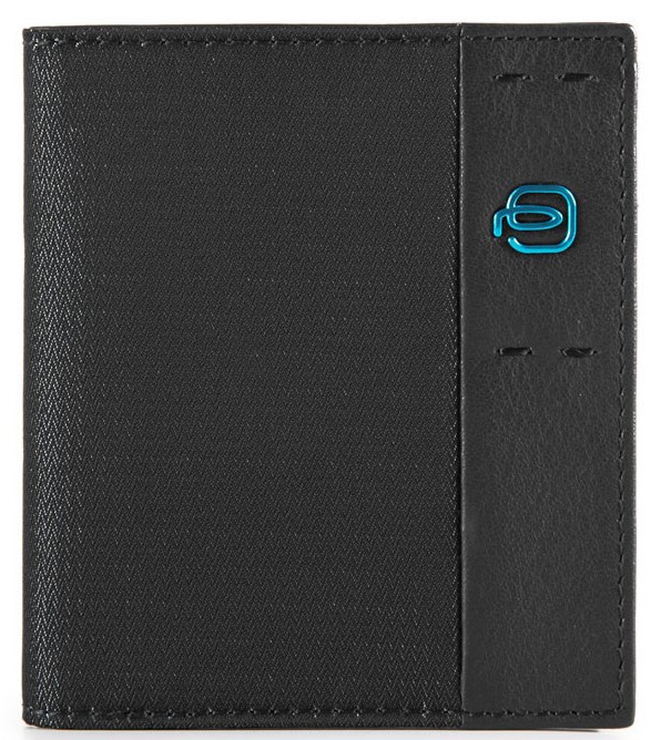 Porta carte di credito P16 Chev Nero