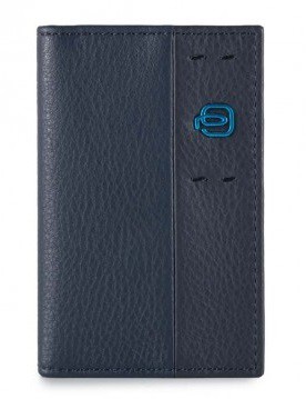 Porta carte di credito verticale P15 Blu Notte