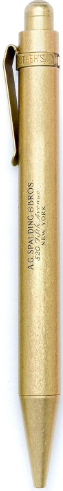 BRASS PENNA A SFERA
