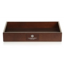 SVUOTA TASCHE RETTANGOLARE - WOODEN - TESTA DI MORO