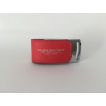 NEW FOLDING LEATHER USB KEY 16 GB