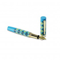 LAQUERED BIJOUX MINI PEN TURQU