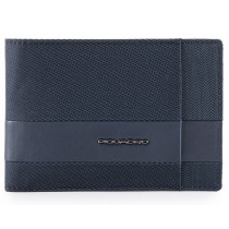 Portafoglio uomo con 12 scomparti porta cc TOKIO BLU