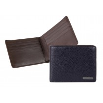 PORTAFOGLIO SLIM P/CARTA CREDITO - COURIER BUSINESS - BLU